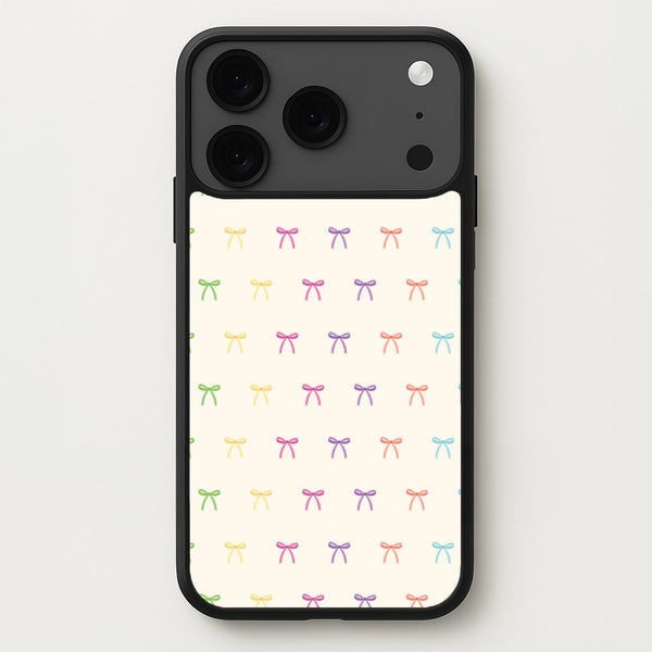 Pastel Ribbons Pattern Phone Case for iPhone 17 Pro Max