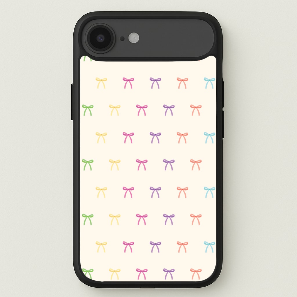 Pastel Ribbons Pattern Phone Case for iPhone 17 Air