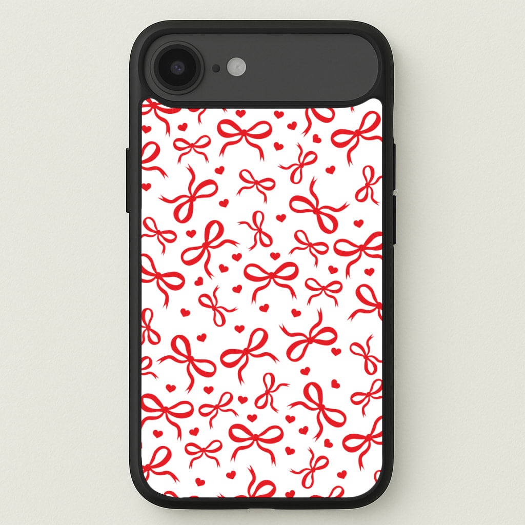 Coquette Bows And Hearts Red Phone Case for iPhone 17 Air