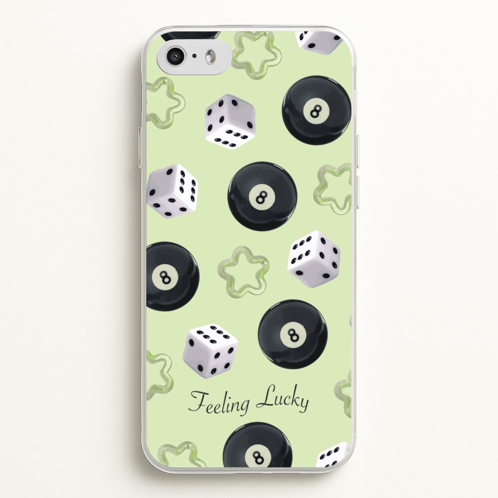 Feeling Lucky Assortment Pattern - Clean Girl Aesthetic Phone Case for iPhone 5 / 5s / SE 2016