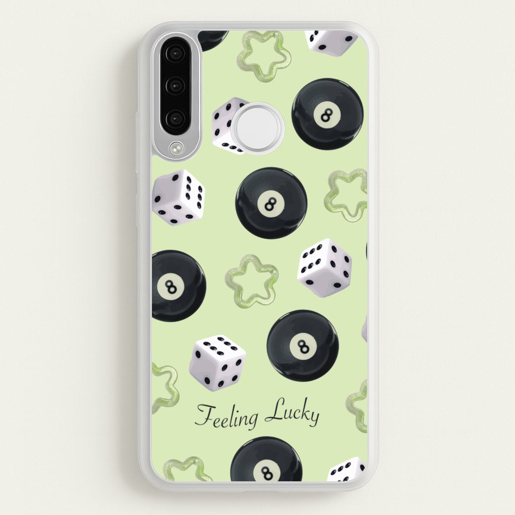 Feeling Lucky Assortment Pattern - Clean Girl Aesthetic Phone Case for Huawei P30 Lite