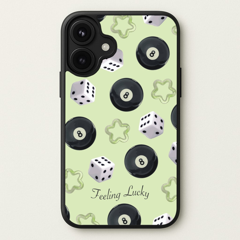 Feeling Lucky Assortment Pattern Phone Case for iPhone 17