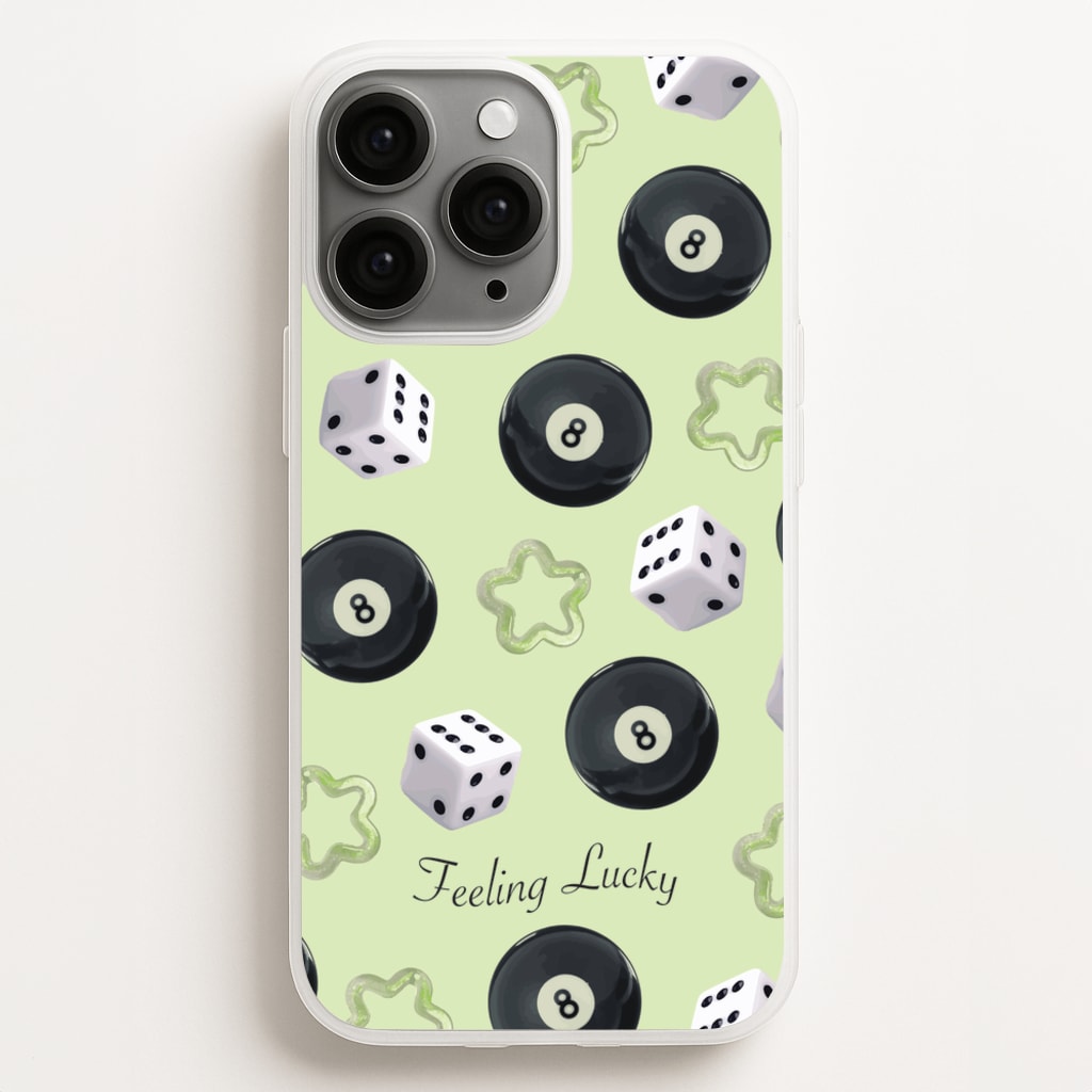 Feeling Lucky Assortment Pattern - Clean Girl Aesthetic Phone Case for iPhone 12 Pro Max