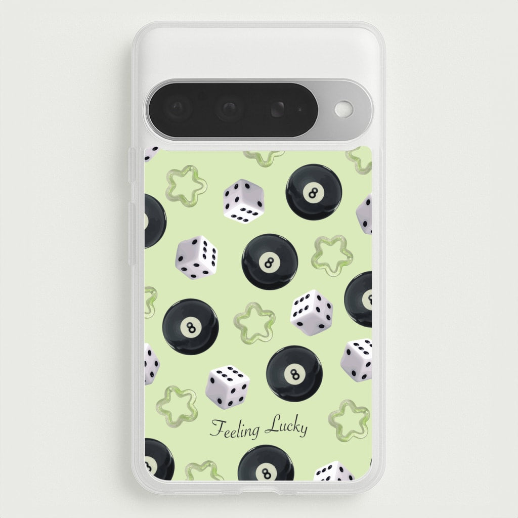 Feeling Lucky Assortment Pattern Phone Case for Google Pixel 10 Pro XL