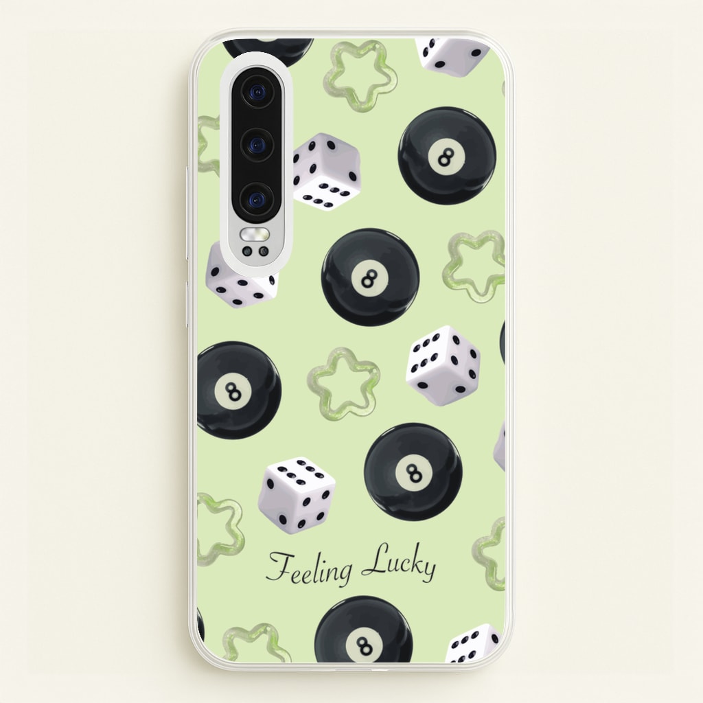 Feeling Lucky Assortment Pattern - Clean Girl Aesthetic Phone Case for Huawei P30