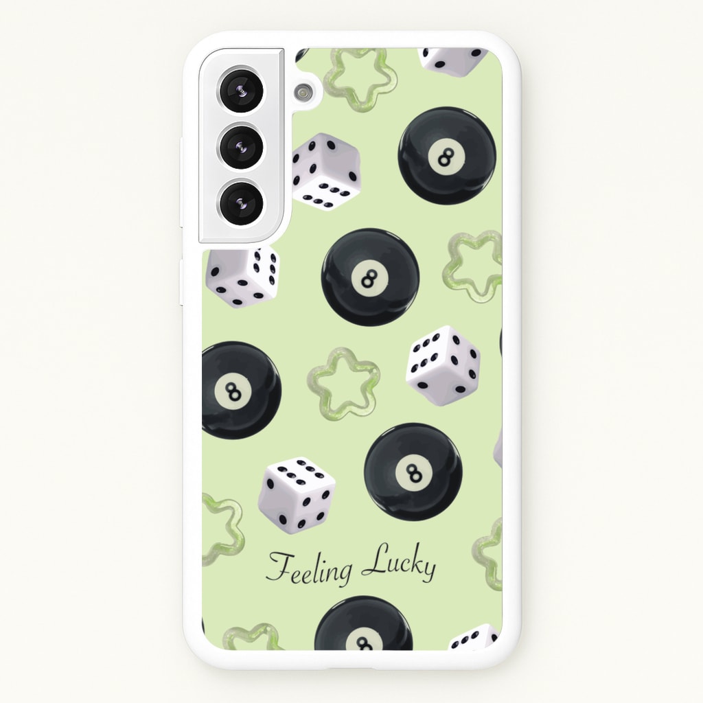 Feeling Lucky Assortment Pattern - Clean Girl Aesthetic Phone Case for Galaxy S22 Plus