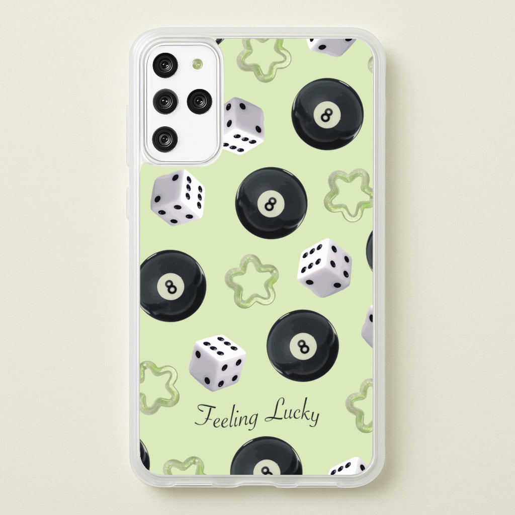 Feeling Lucky Assortment Pattern - Clean Girl Aesthetic Phone Case for Galaxy S20 Plus