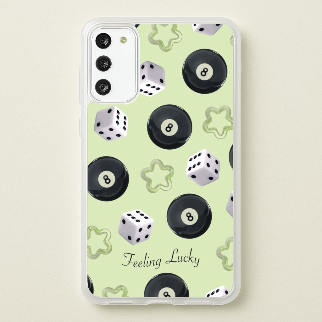 Feeling Lucky Assortment Pattern - Clean Girl Aesthetic Phone Case for Galaxy S20