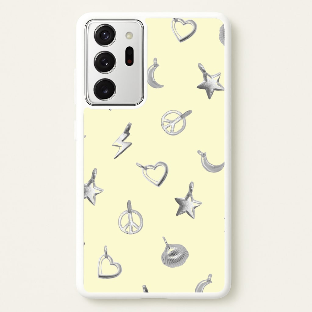 Bracelet Charms Pattern - Clean Girl Aesthetic Phone Case for Galaxy Note 20 Ultra