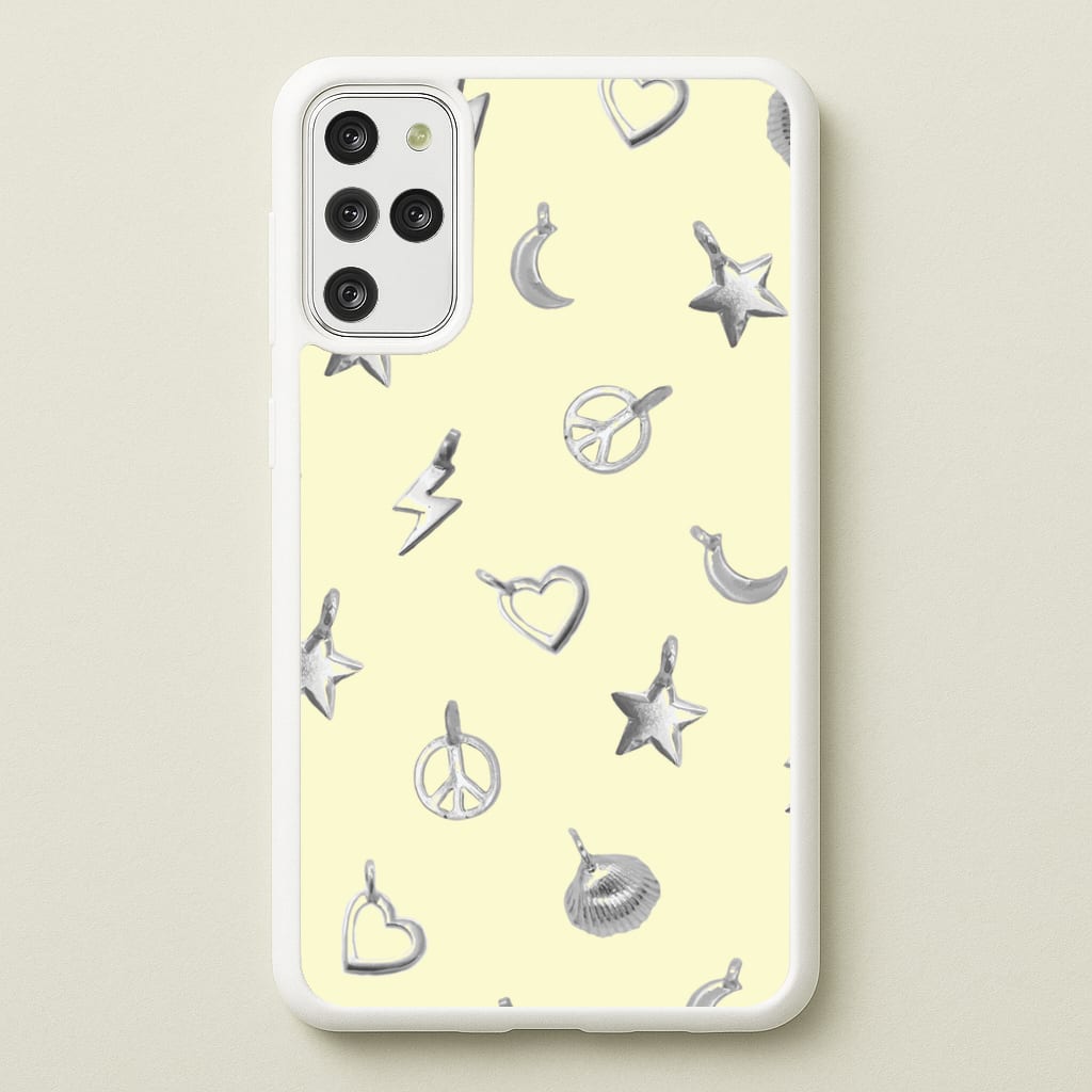 Bracelet Charms Pattern - Clean Girl Aesthetic Phone Case for Galaxy S20 Plus