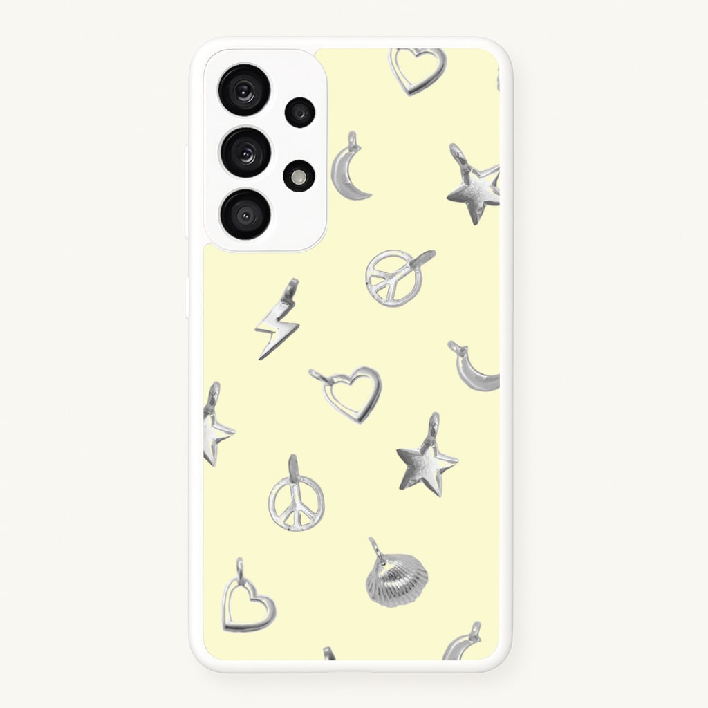 Bracelet Charms Pattern - Clean Girl Aesthetic Phone Case for Galaxy A33