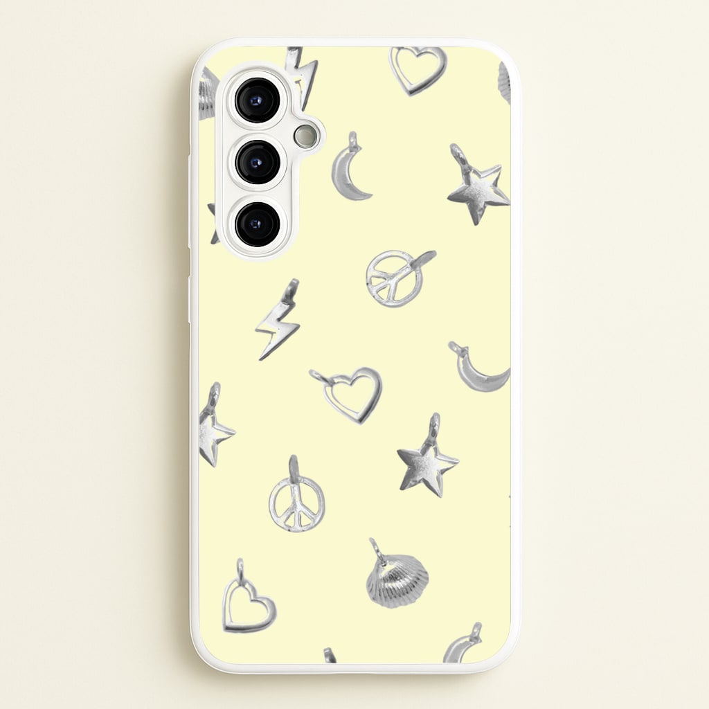 Bracelet Charms Pattern - Clean Girl Aesthetic Phone Case for Galaxy A54