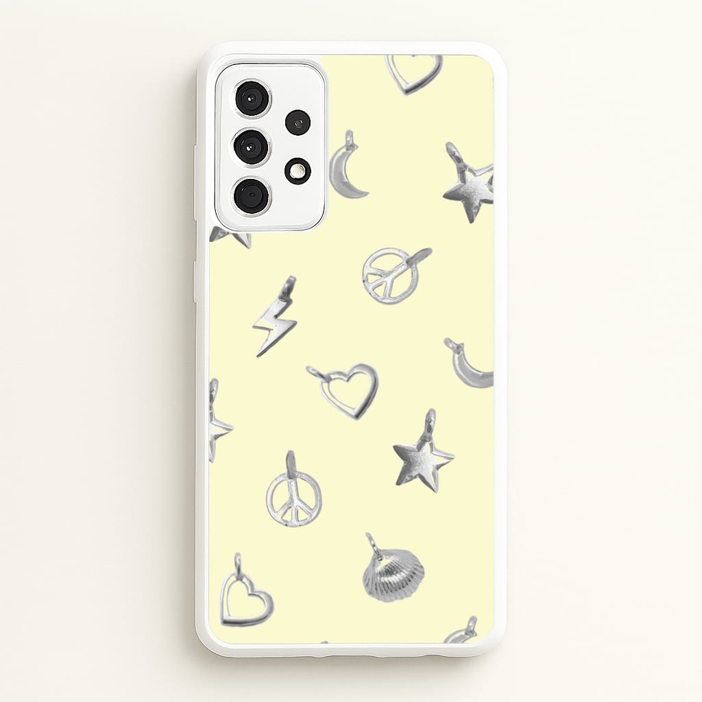 Bracelet Charms Pattern - Clean Girl Aesthetic Phone Case for Galaxy A52 / A52s