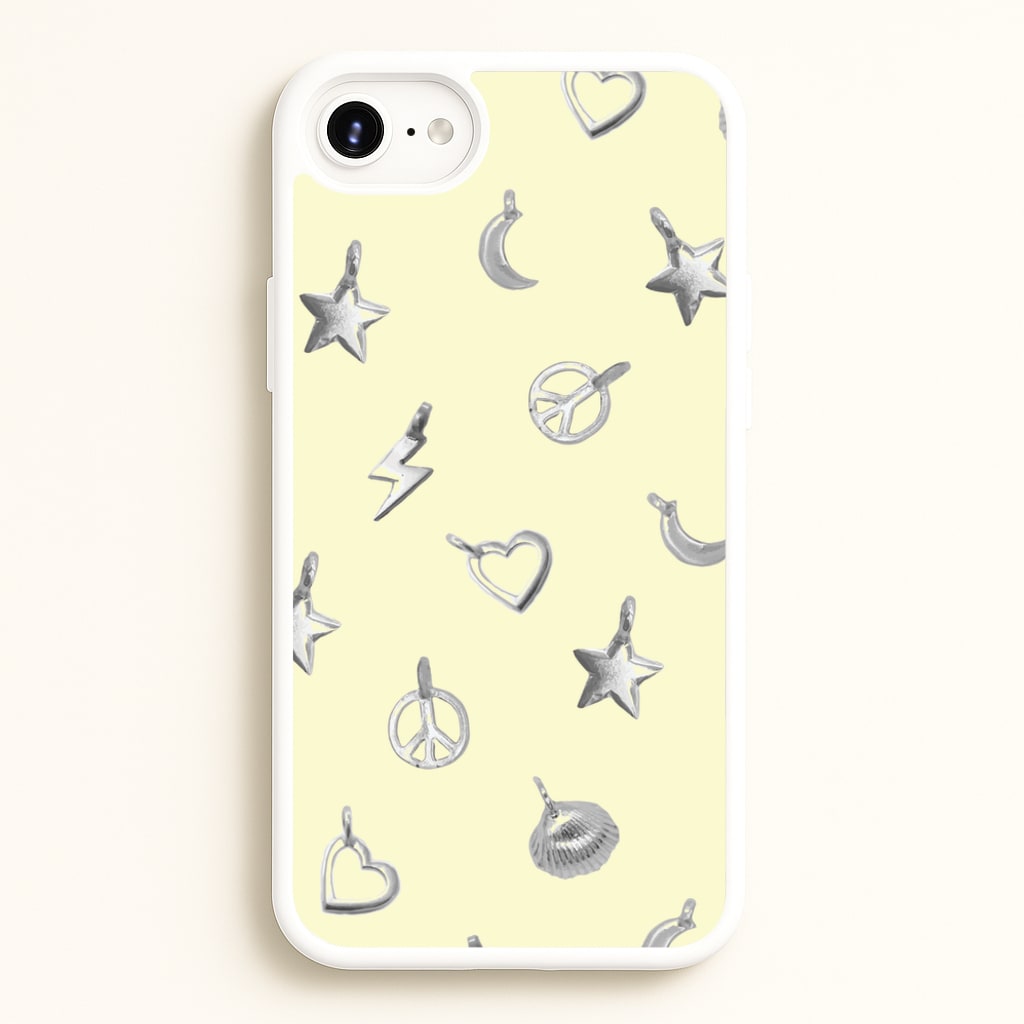 Bracelet Charms Pattern - Clean Girl Aesthetic Phone Case for iPhone 6 / 7 / 8 / SE