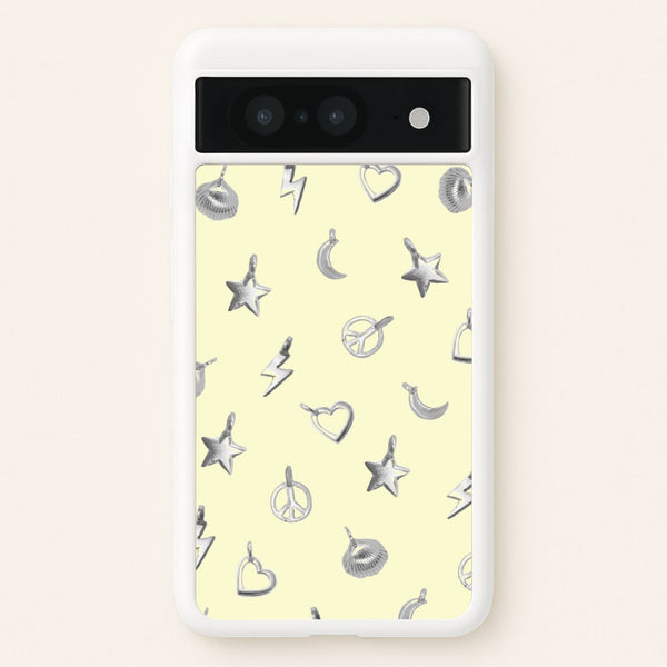 Bracelet Charms Pattern - Clean Girl Aesthetic Phone Case for Google Pixel 8