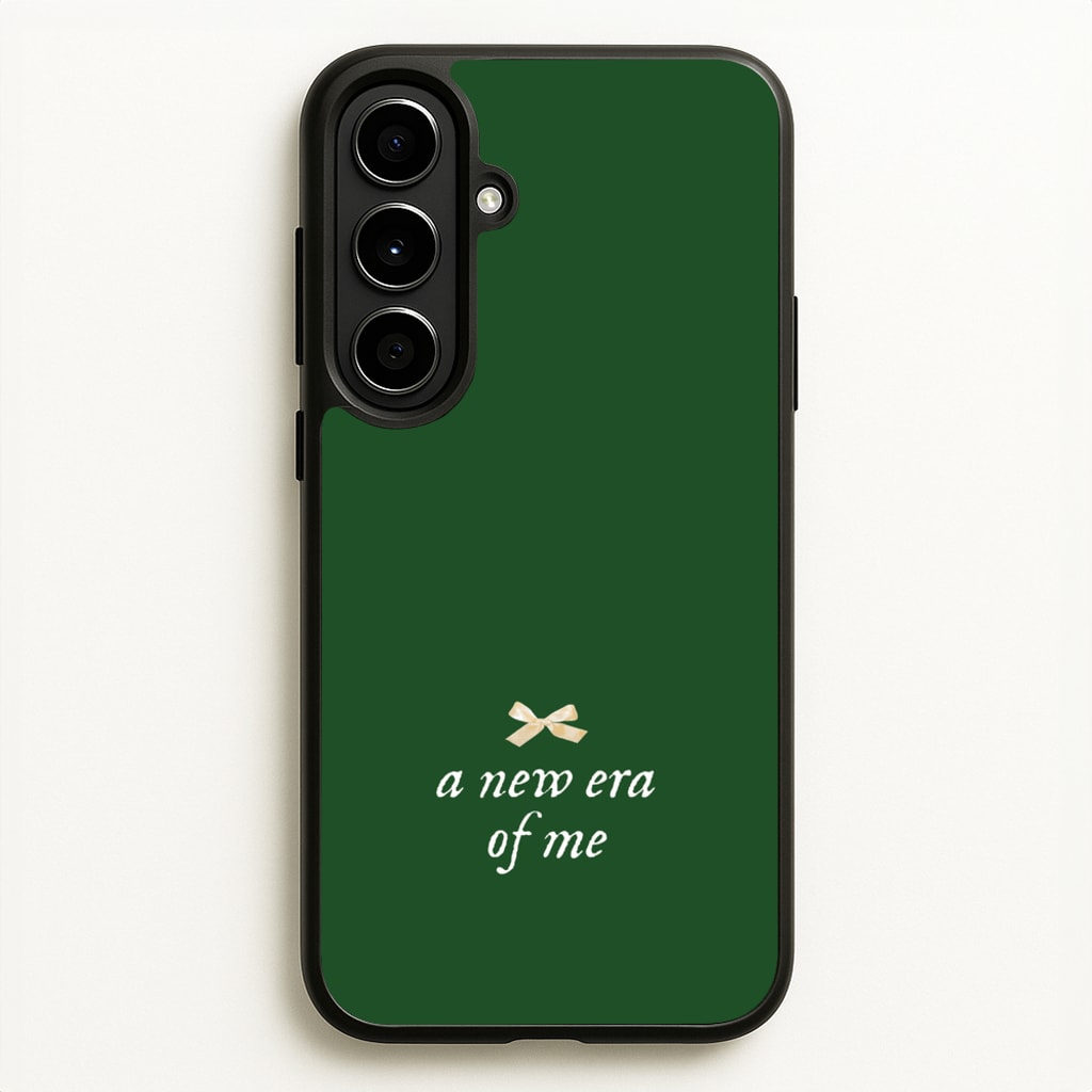 Coquette A New Era Of Me Green - Clean Girl Aesthetic Phone Case for Galaxy A56