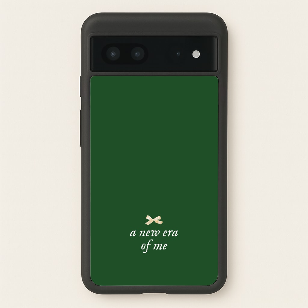 Coquette A New Era Of Me Green - Clean Girl Aesthetic Phone Case for Google Pixel 7