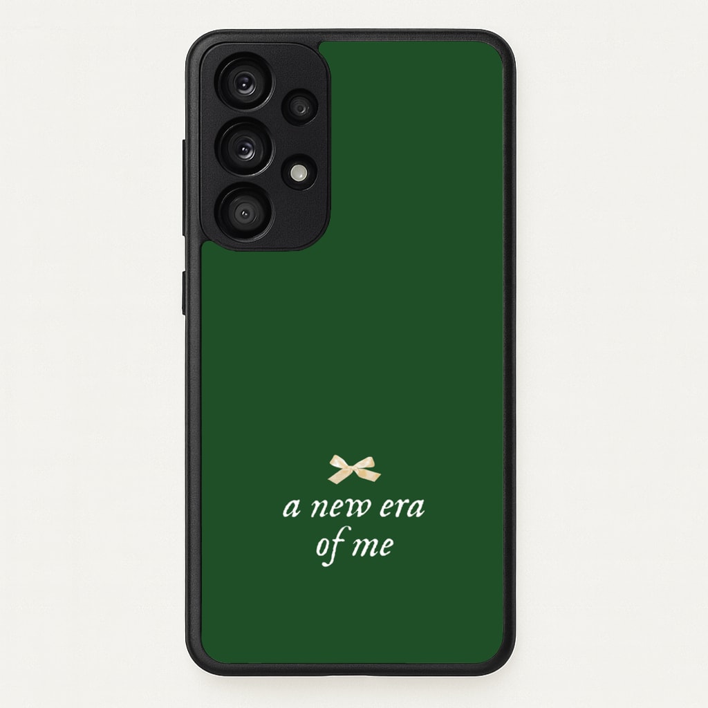 Coquette A New Era Of Me Green - Clean Girl Aesthetic Phone Case for Galaxy A53