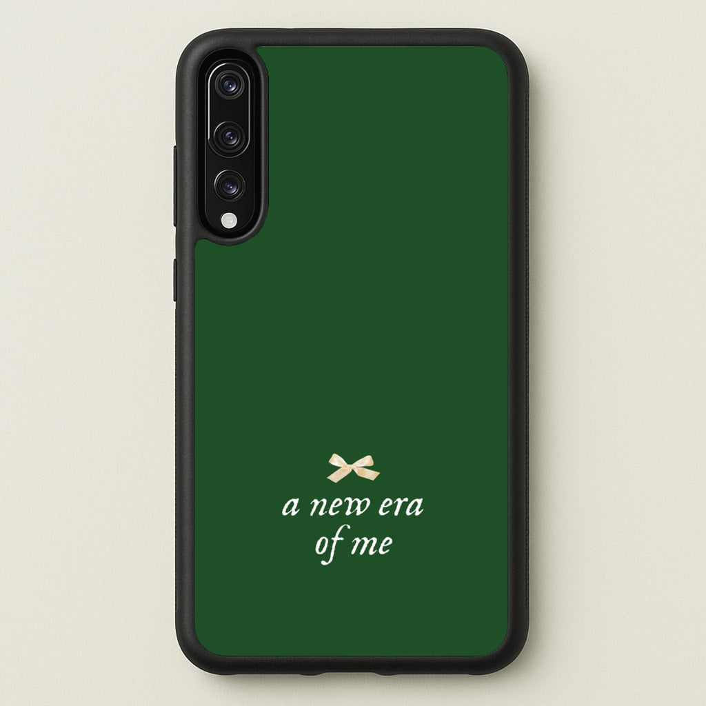 Coquette A New Era Of Me Green - Clean Girl Aesthetic Phone Case for Huawei P20 Pro