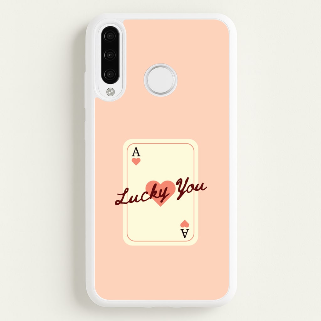 Lucky You Card - Clean Girl Aesthetic Phone Case for Huawei P30 Lite