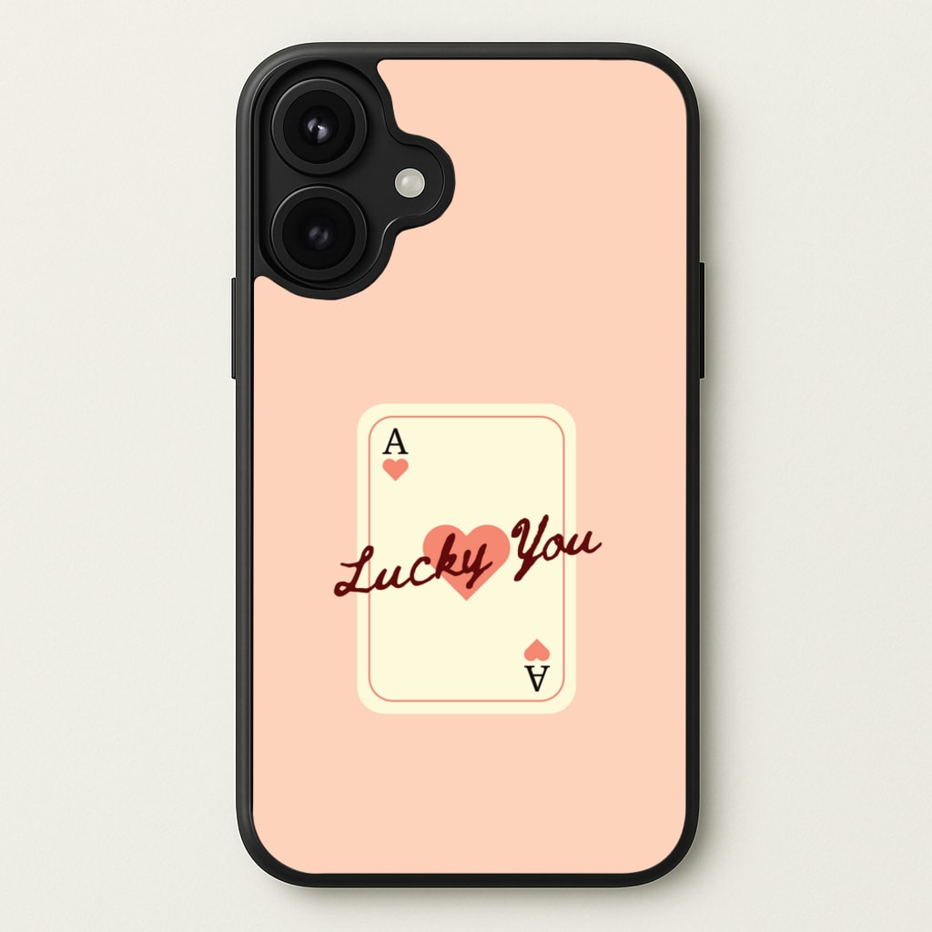 Lucky You Card Phone Case for iPhone 17