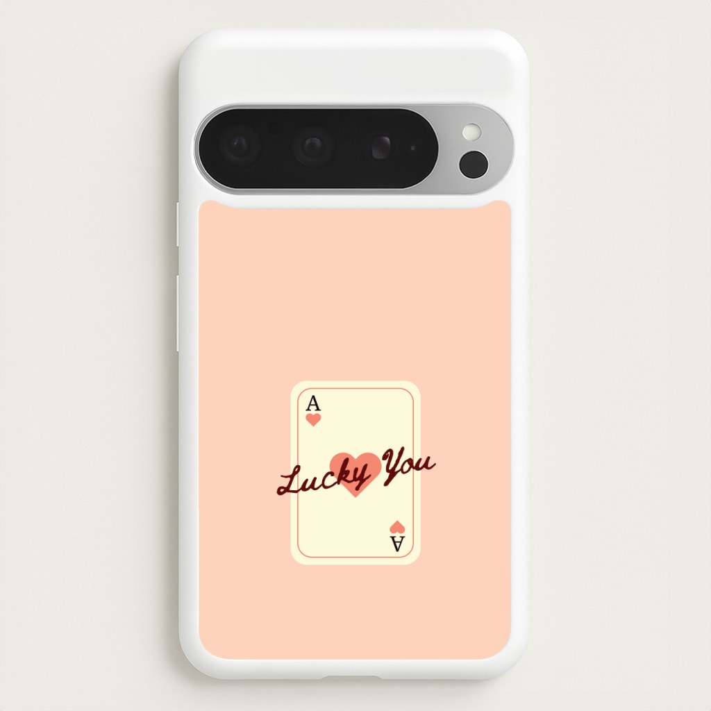 Lucky You Card - Clean Girl Aesthetic Phone Case for Google Pixel 9 Pro XL