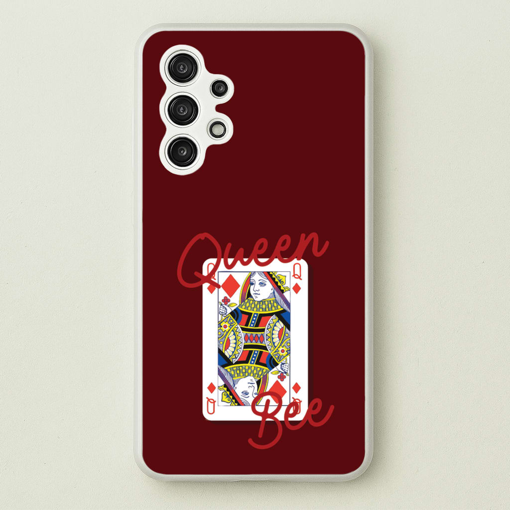 Queen Bee Playing Card - Clean Girl Aesthetic Phone Case for Galaxy A13