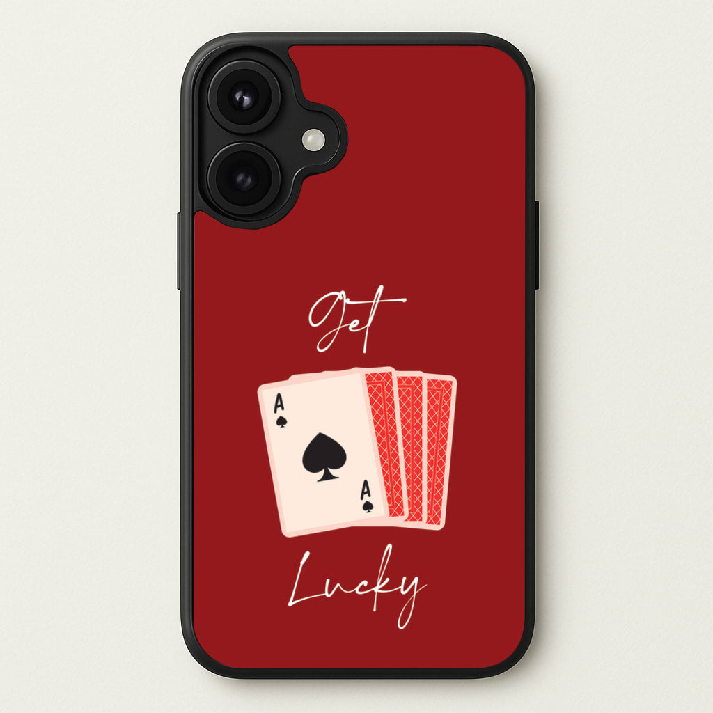 Get Lucky Set Of Cards Phone Case for iPhone 17
