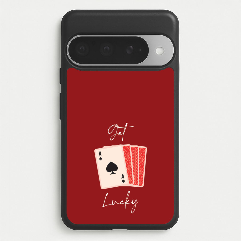 Get Lucky Set Of Cards Phone Case for Google Pixel 10 Pro XL
