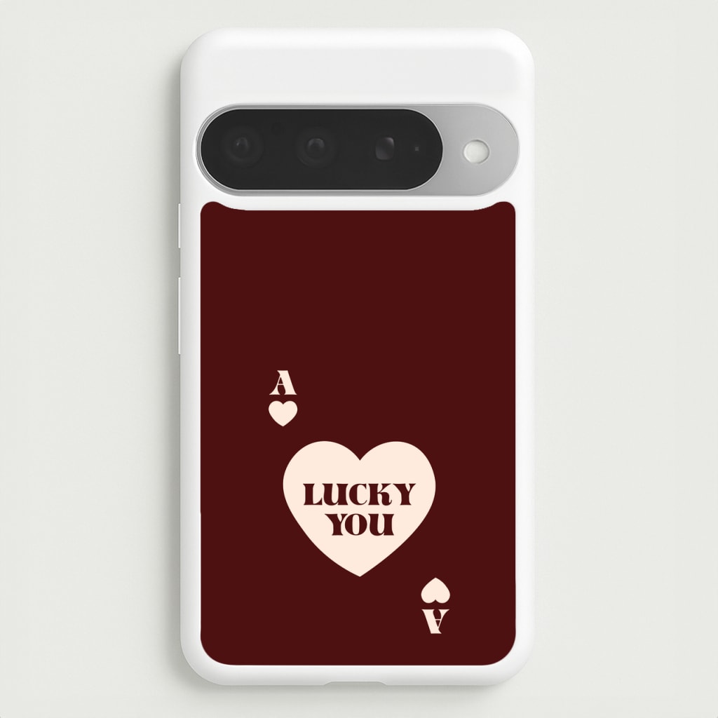 Ace Of Hearts Lucky You Phone Case for Google Pixel 10 Pro XL