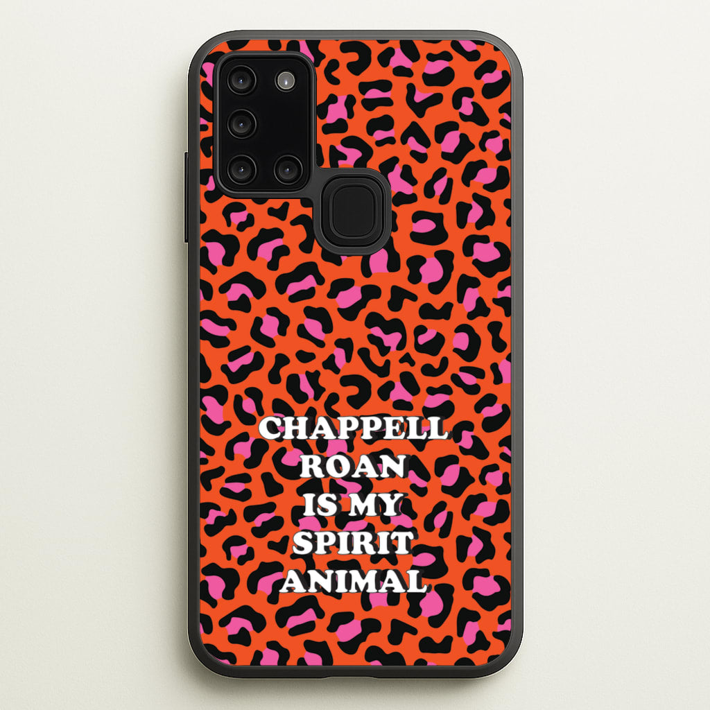 Chappell Is My Spirit Animal - Chappell Roan Phone Case for Galaxy A21s