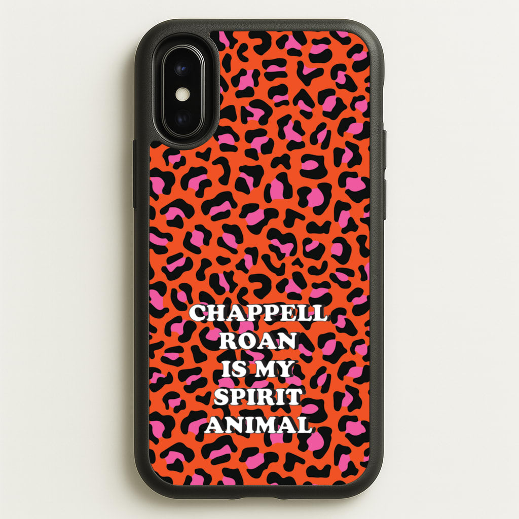 Chappell Is My Spirit Animal - Chappell Roan Phone Case for iPhone X / XS