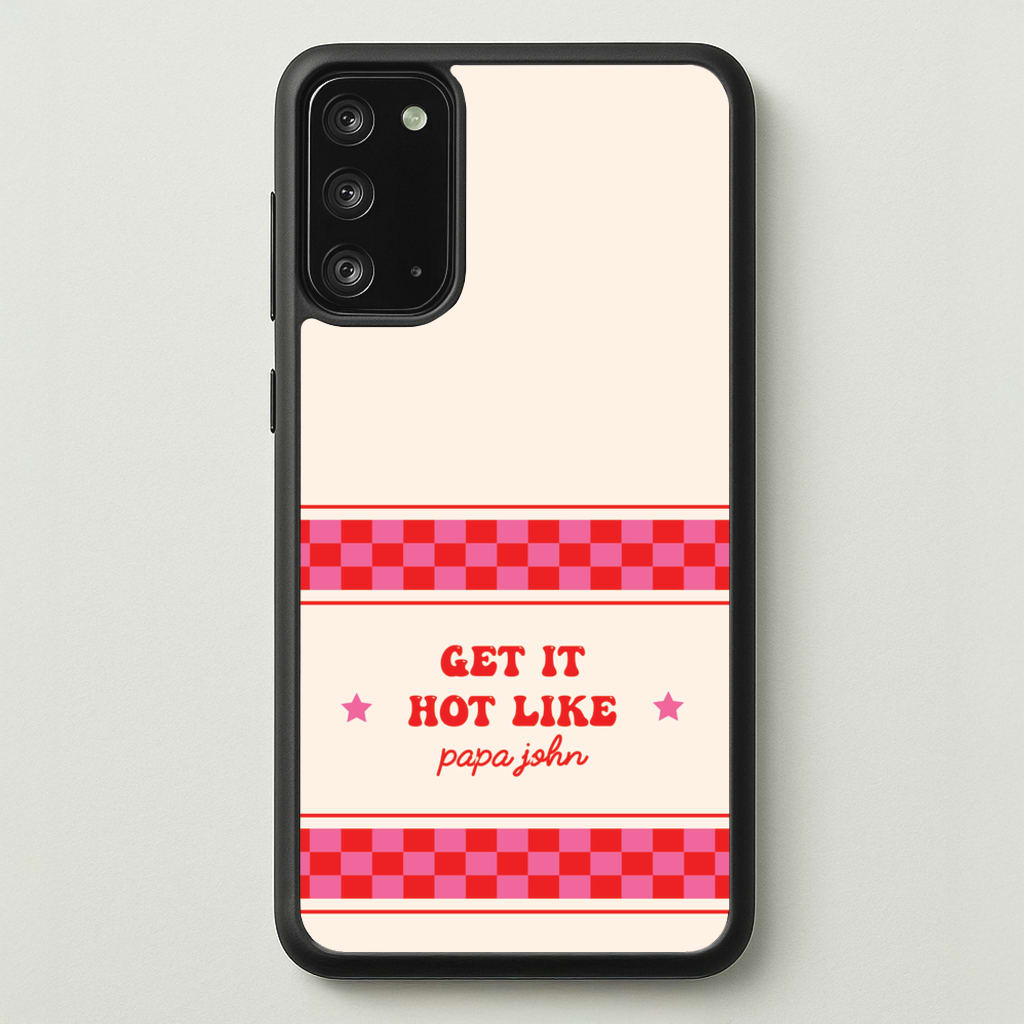 Get It Hot Like Papa John - Chappell - Chappell Roan Phone Case for Galaxy Note 20