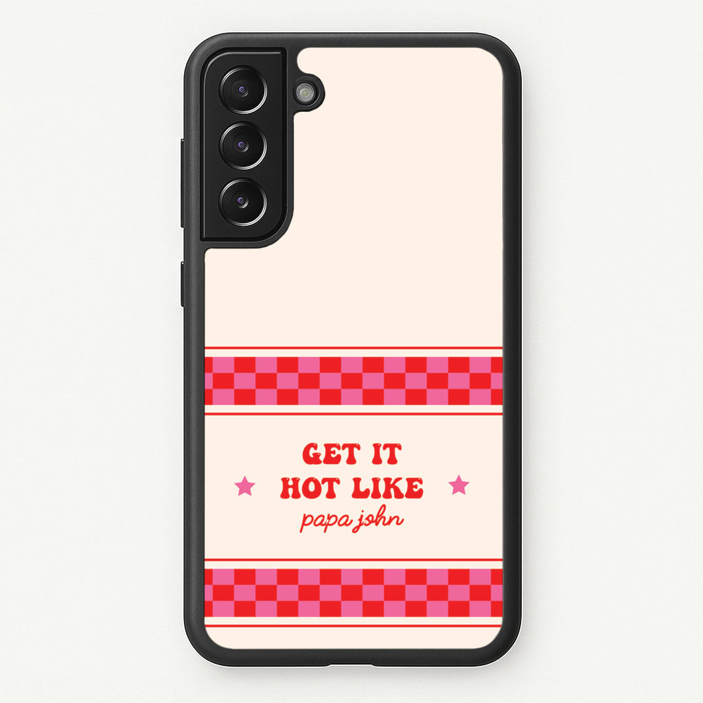 Get It Hot Like Papa John - Chappell - Chappell Roan Phone Case for Galaxy S21FE