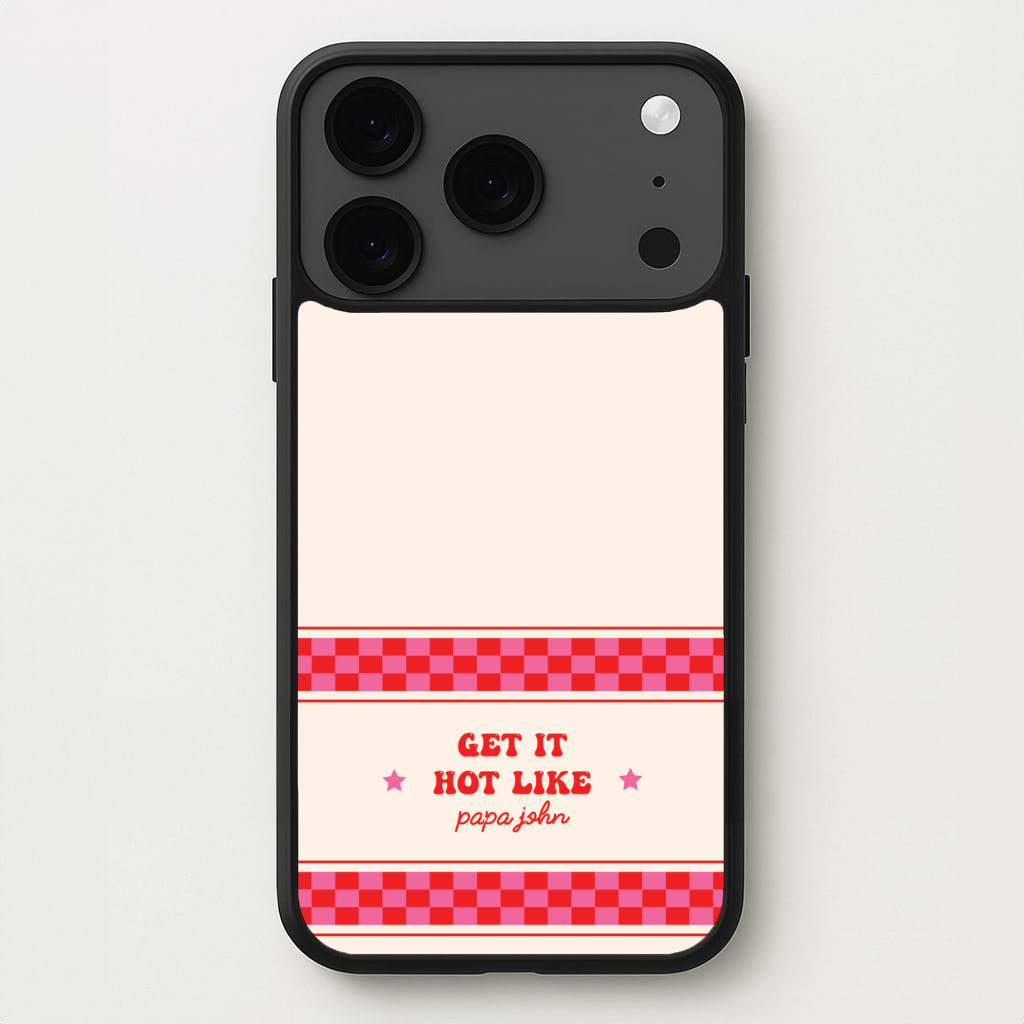 Get It Hot Like Papa John - Chappell Phone Case for iPhone 17 Pro Max