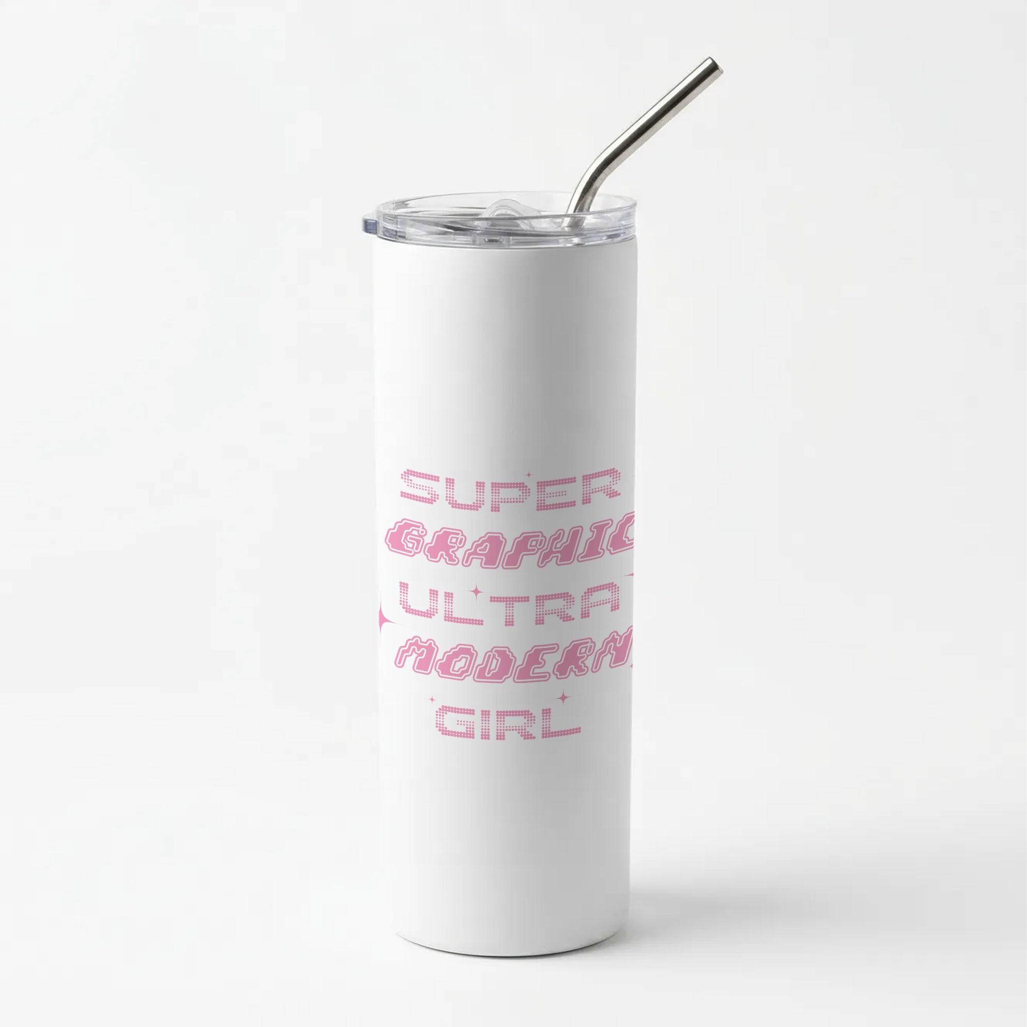 Super Graphic Ultra Modern Girl - Chappell Skinny Tumbler