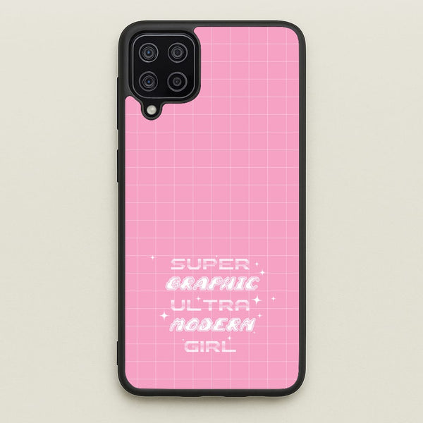 Super Graphic Ultra Modern Girl - Chappell - Chappell Roan Phone Case for Galaxy A12