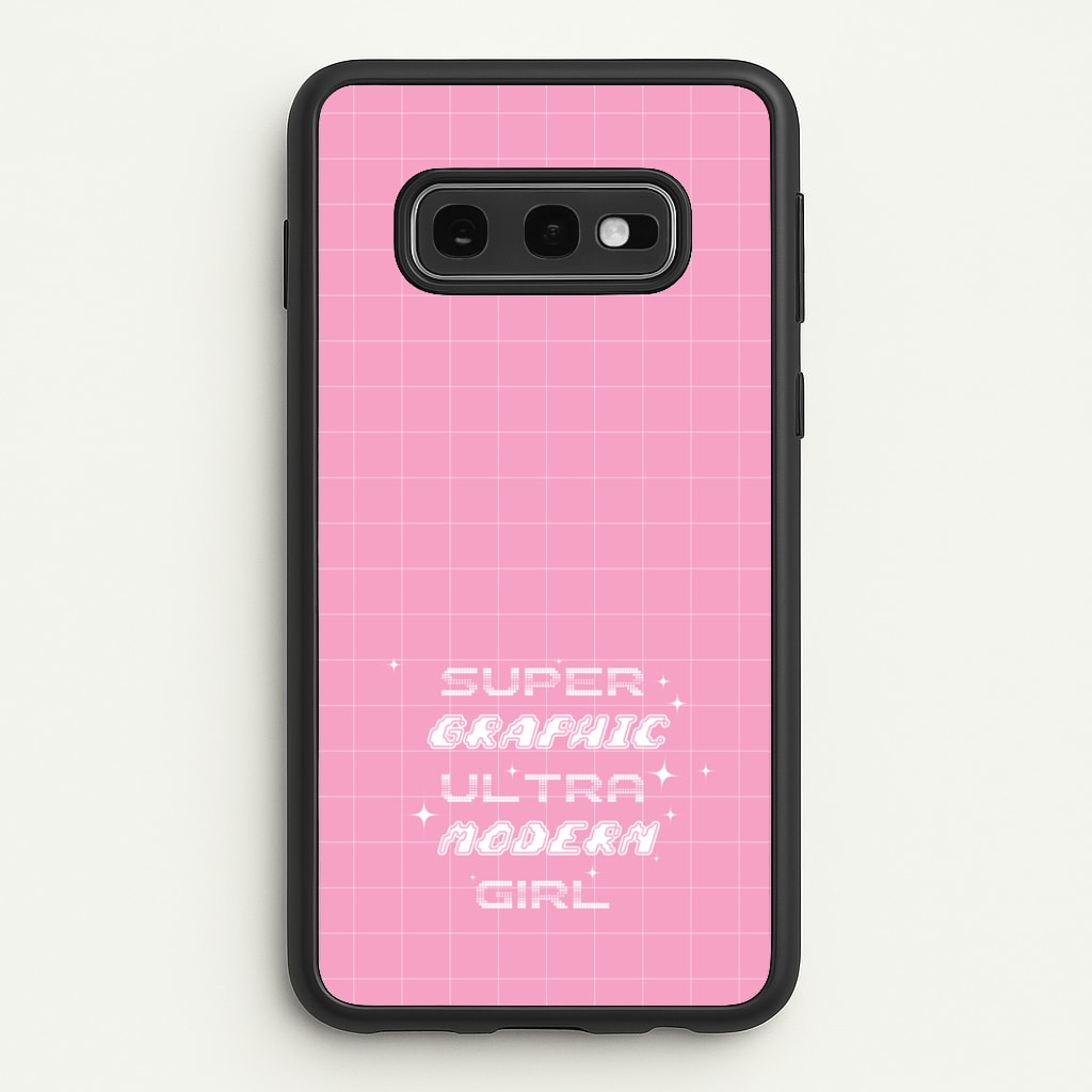 Super Graphic Ultra Modern Girl - Chappell - Chappell Roan Phone Case for Galaxy S10e