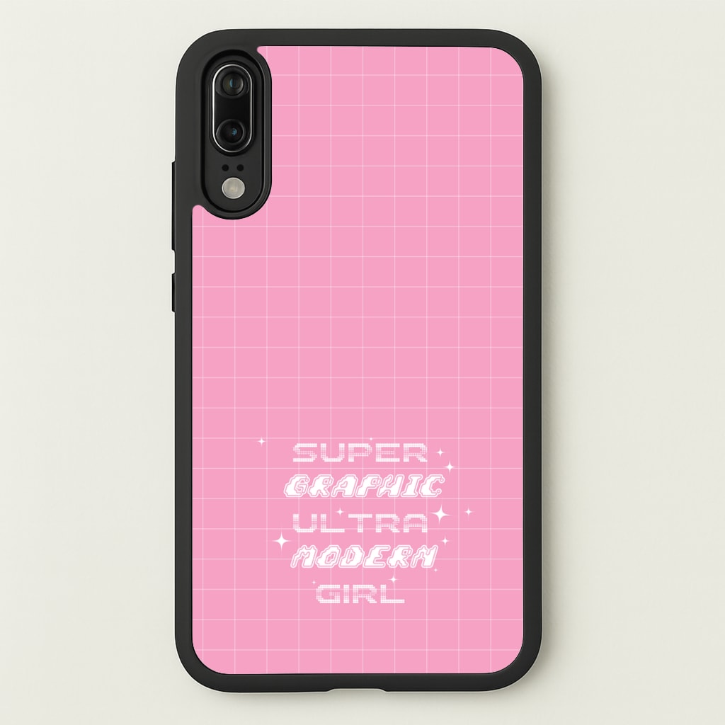 Super Graphic Ultra Modern Girl - Chappell - Chappell Roan Phone Case for Huawei P20