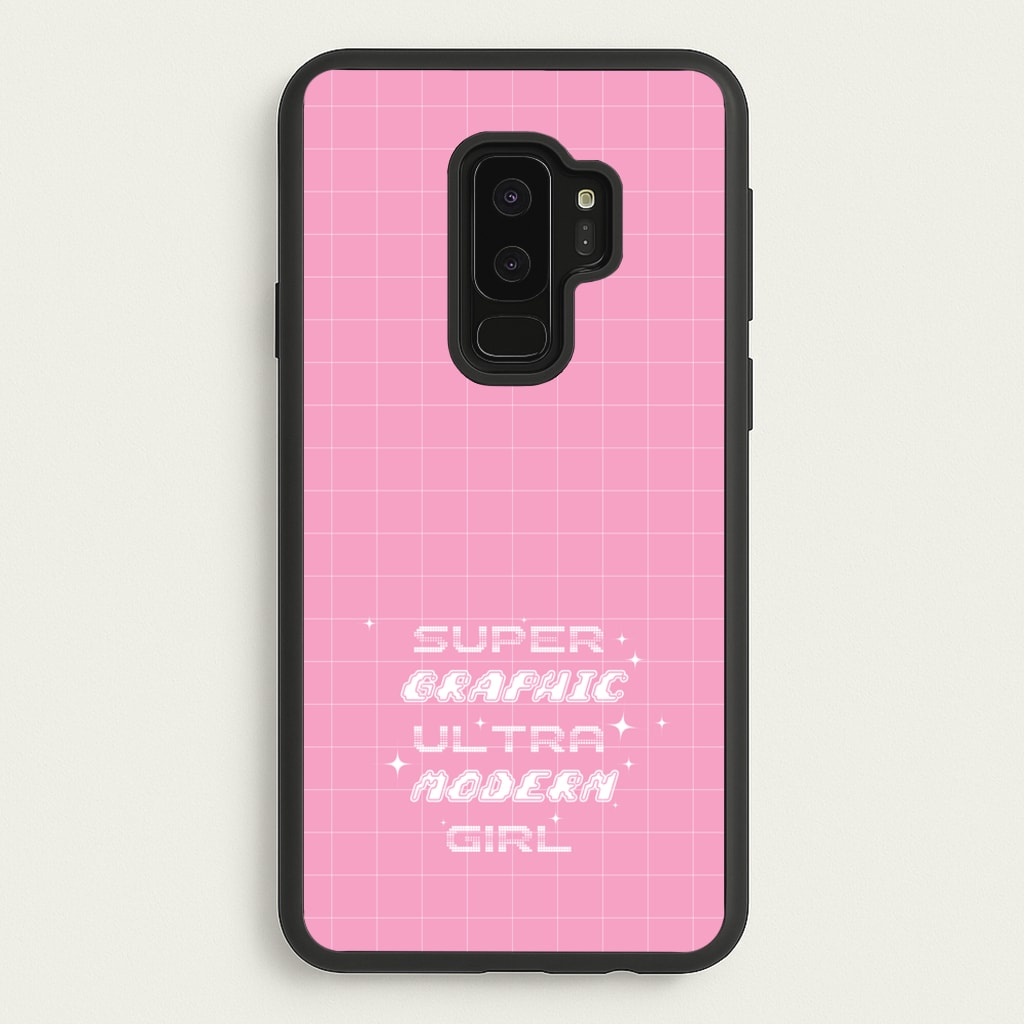 Super Graphic Ultra Modern Girl - Chappell - Chappell Roan Phone Case for Galaxy S9 Plus