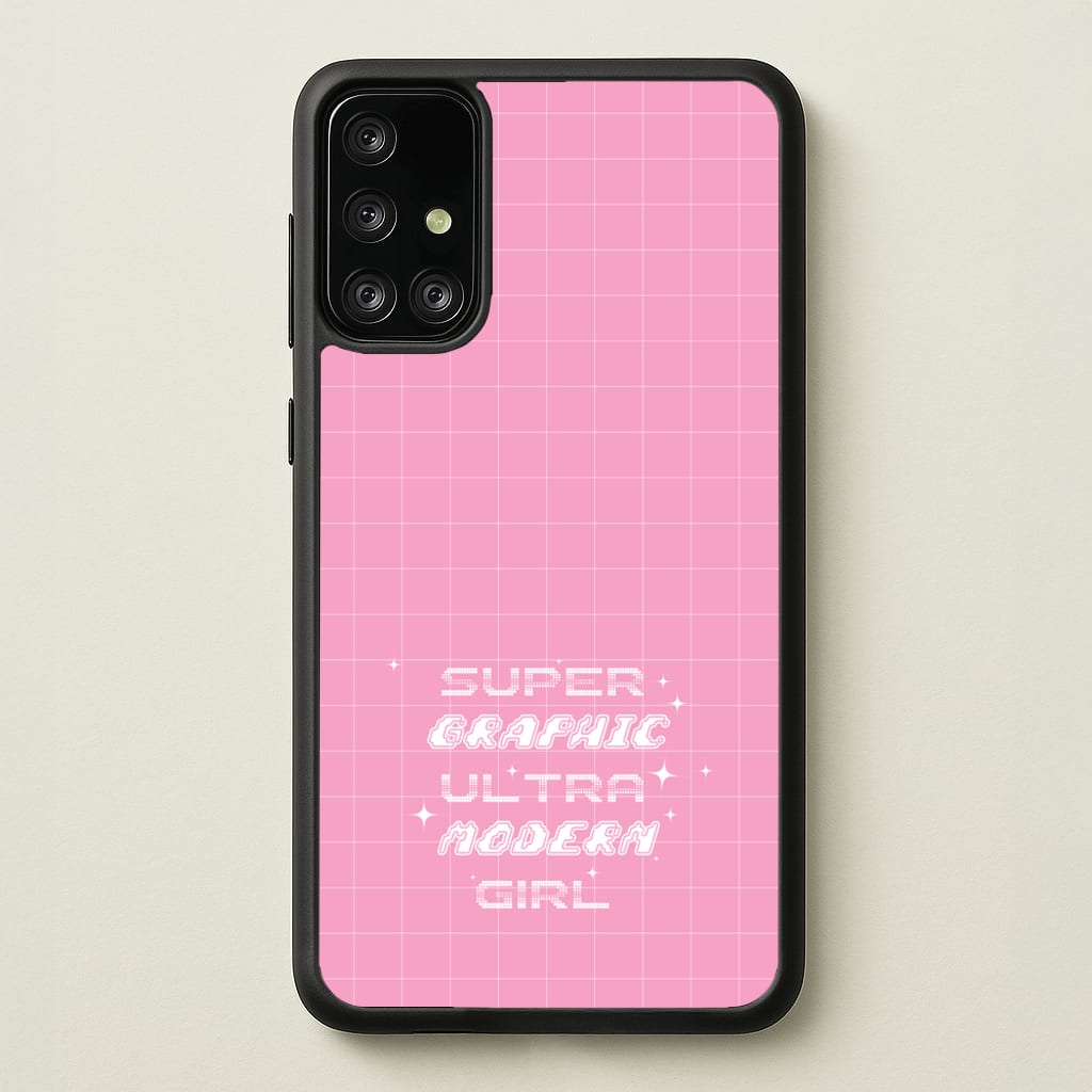 Super Graphic Ultra Modern Girl - Chappell - Chappell Roan Phone Case for Galaxy A71