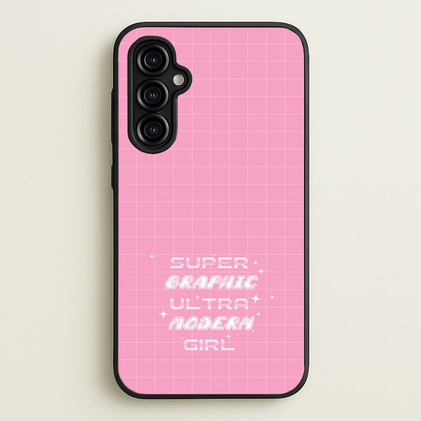 Super Graphic Ultra Modern Girl - Chappell - Chappell Roan Phone Case for Galaxy A54