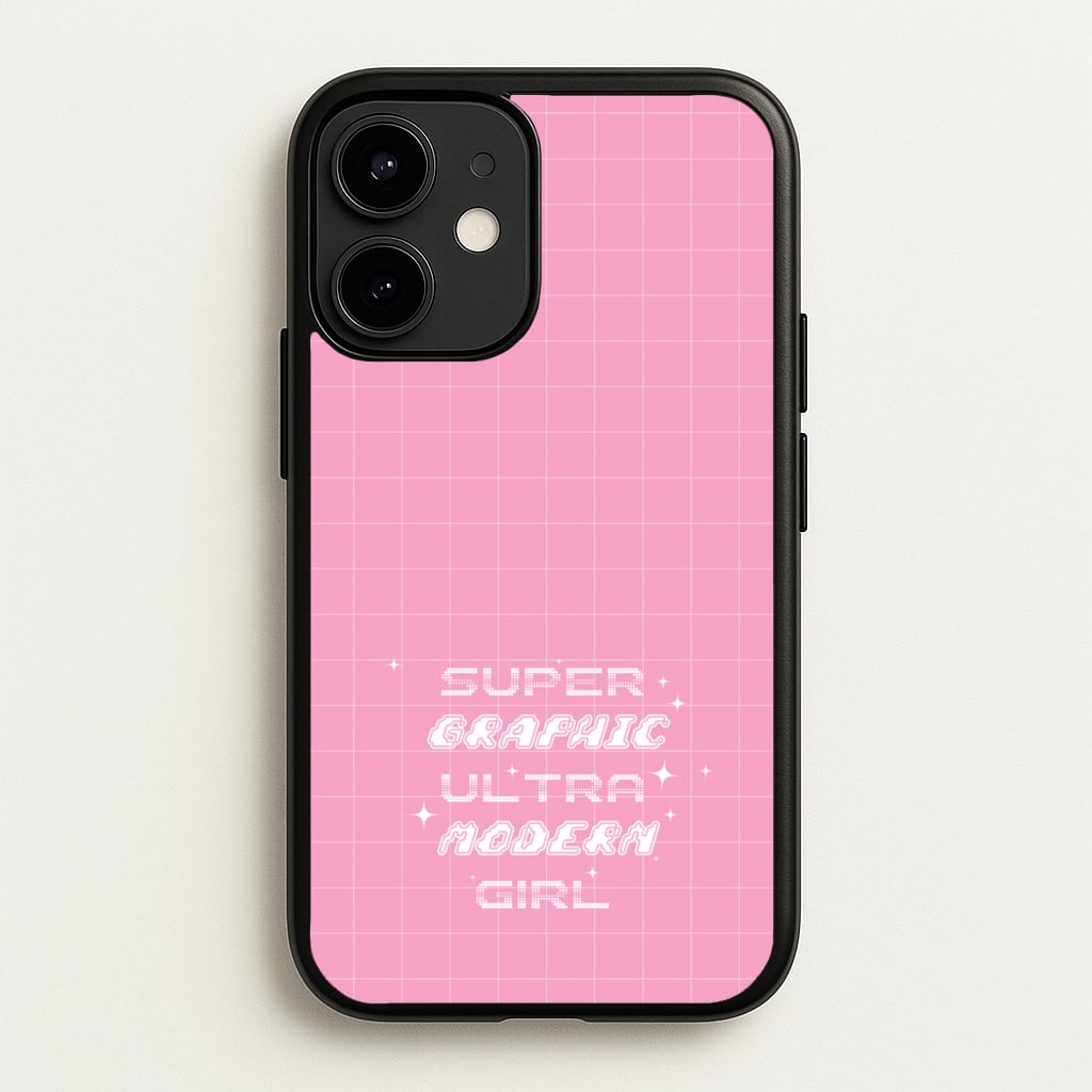 Super Graphic Ultra Modern Girl - Chappell - Chappell Roan Phone Case for iPhone 12 Mini
