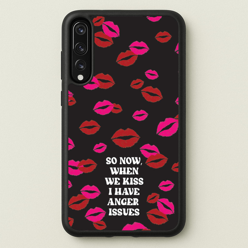 So Now When We Kiss I have Anger Issues - Chappell - Chappell Roan Phone Case for Huawei P20 Pro