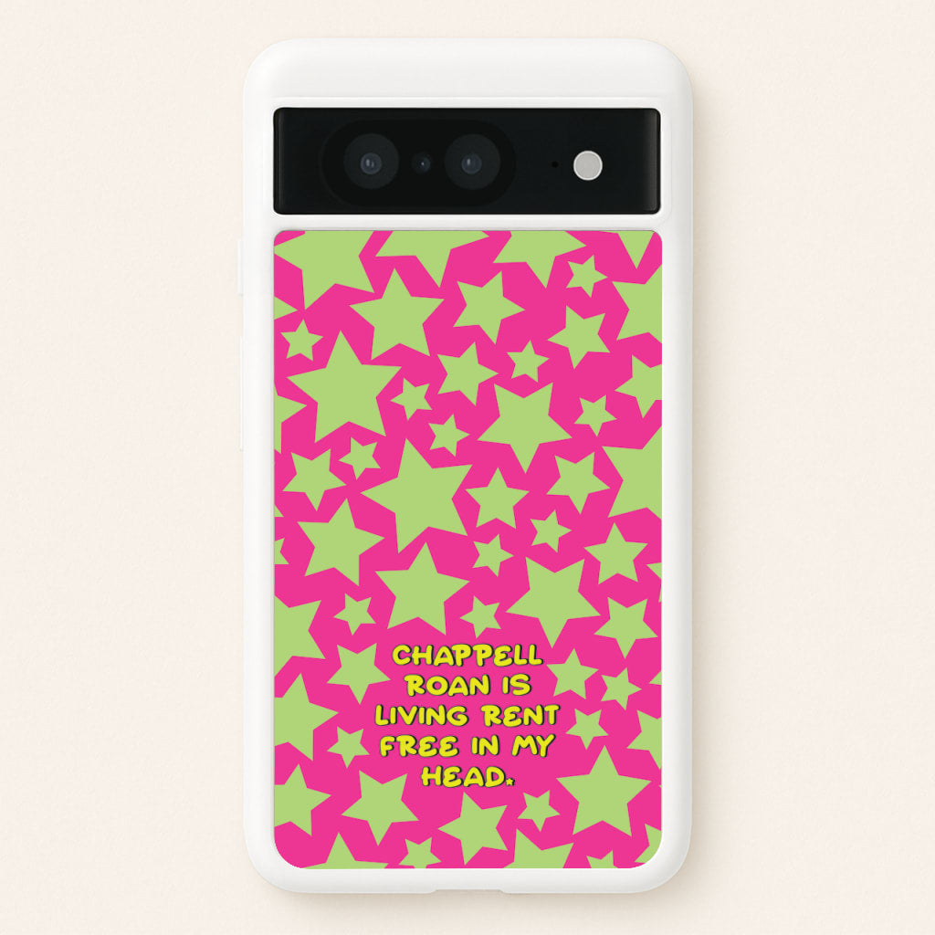 Chappell Rent Free In My Head - Chappell Roan Phone Case for Google Pixel 8