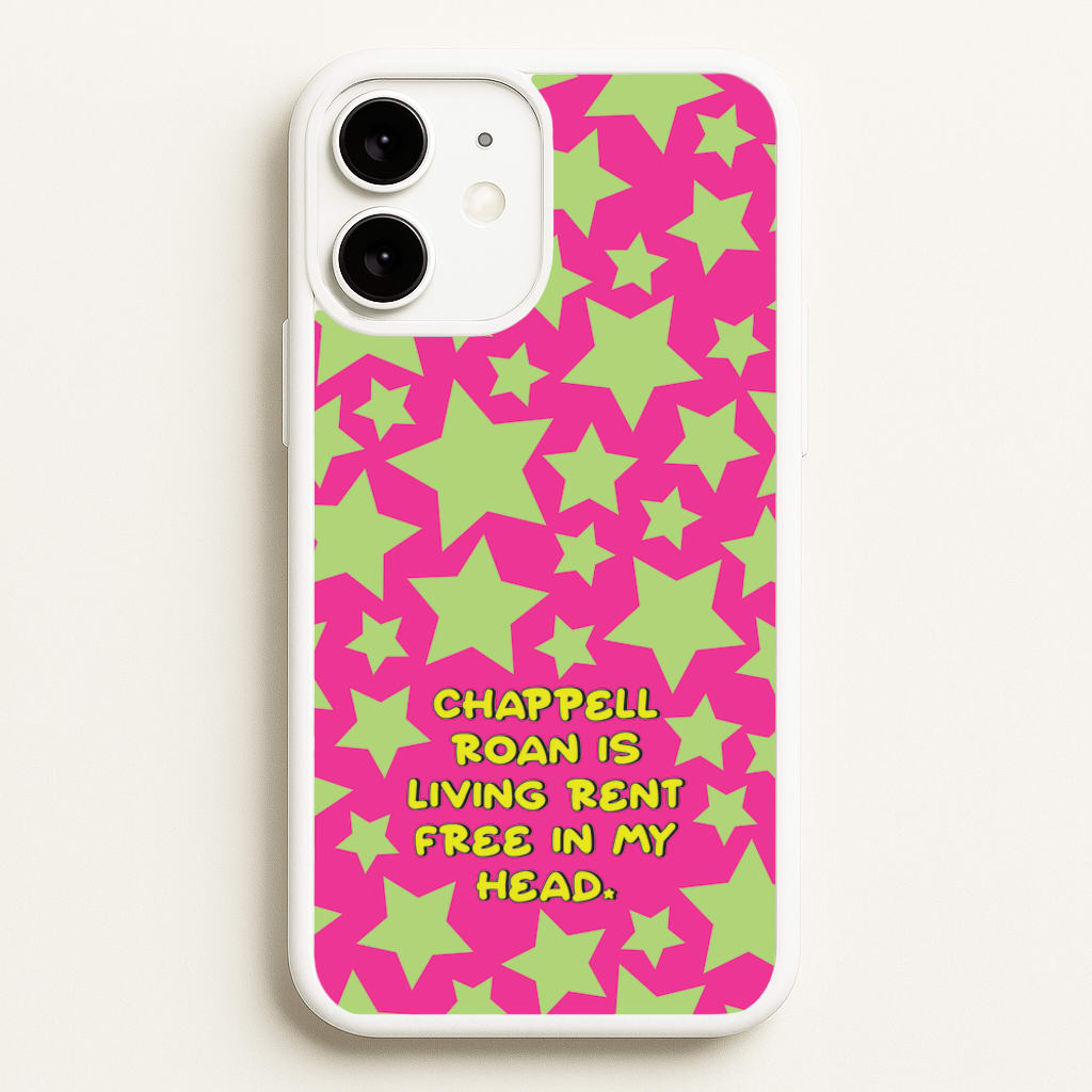 Chappell Rent Free In My Head - Chappell Roan Phone Case for iPhone 11