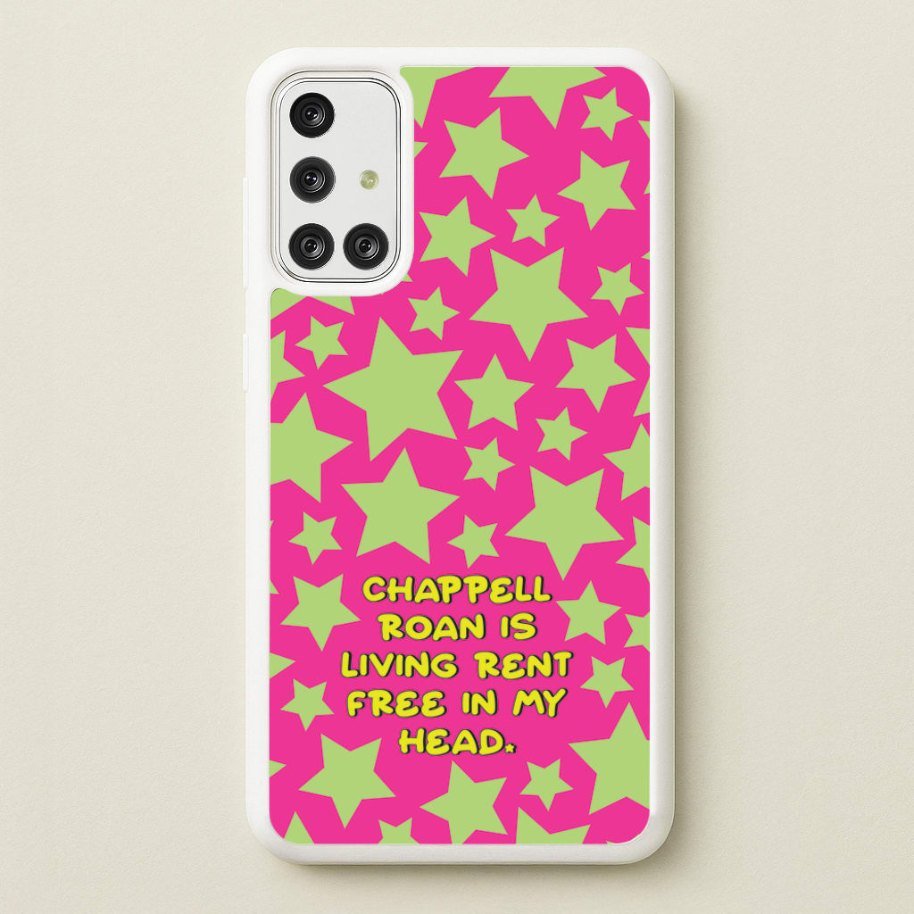 Chappell Rent Free In My Head - Chappell Roan Phone Case for Galaxy A71