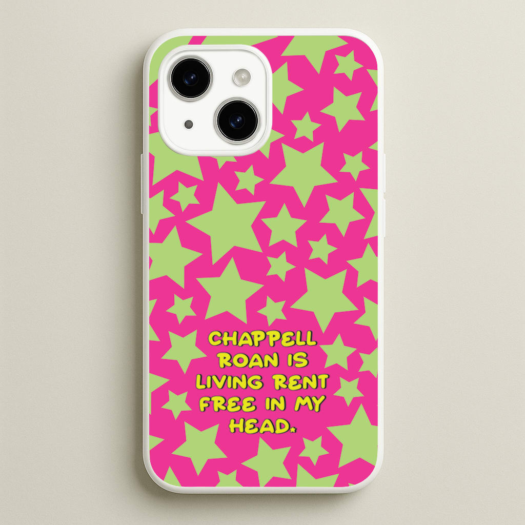 Chappell Rent Free In My Head - Chappell Roan Phone Case for iPhone 15