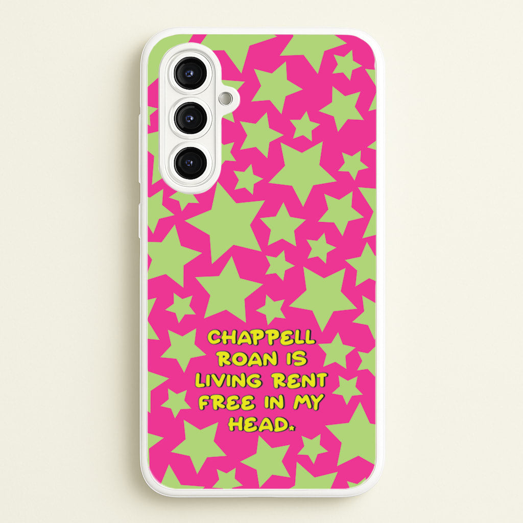 Chappell Rent Free In My Head - Chappell Roan Phone Case for Galaxy A16