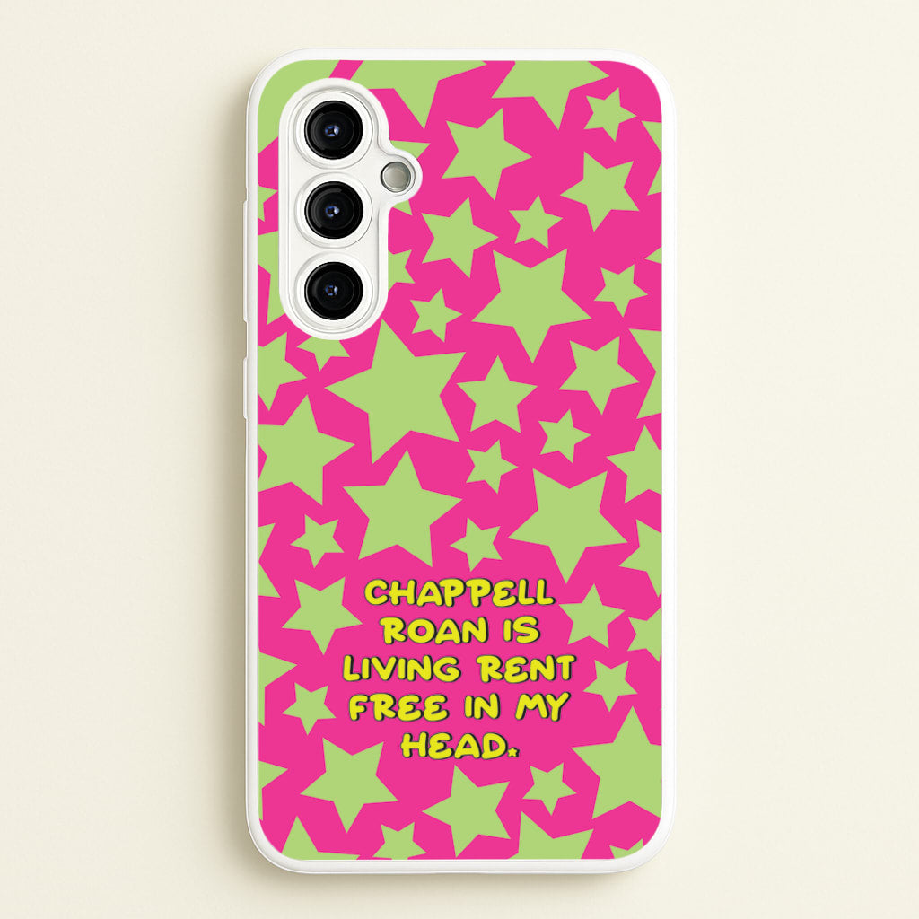 Chappell Rent Free In My Head - Chappell Roan Phone Case for Galaxy A54